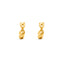 Elle infinity clip-on earrings